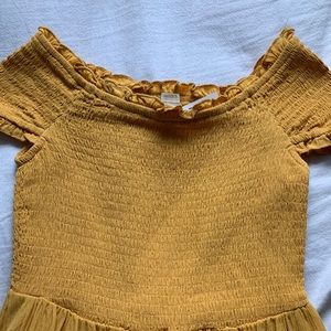 Off the shoulder dress